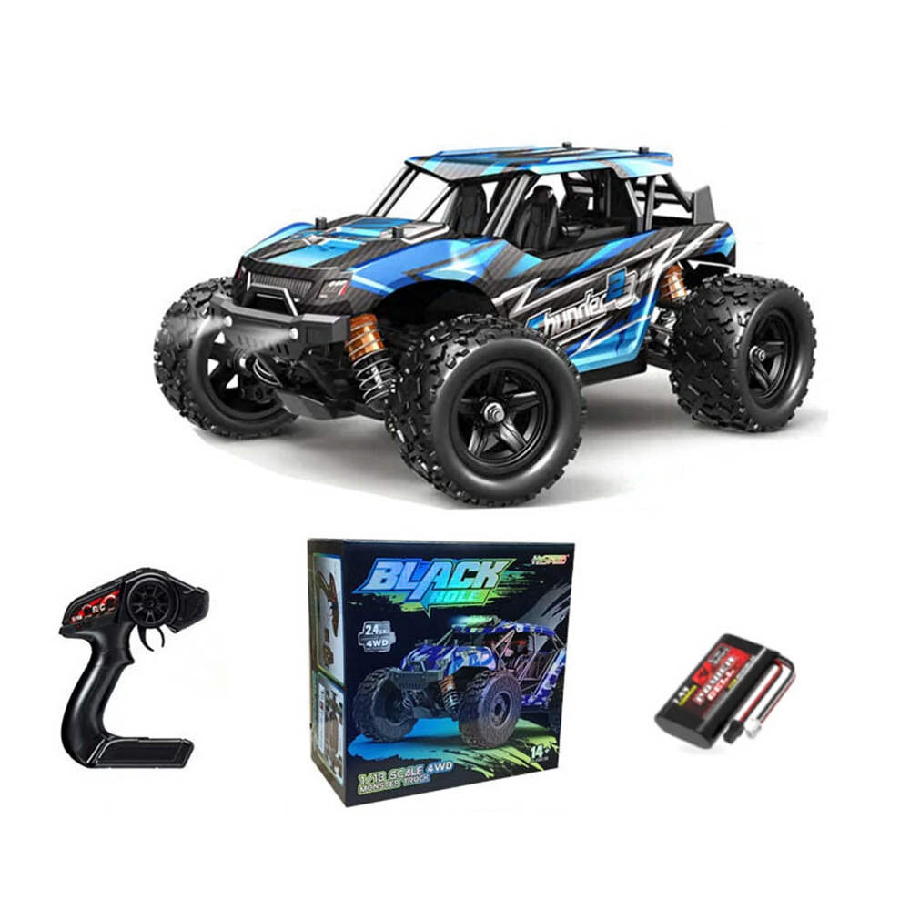 HS 18311/18312/18313/18314 RTR 1/18 2.4G 4WD 36km/h RC Car High Speed Off-Road Truck LED Light Full Proportional Vehicles Models Toys — view 5