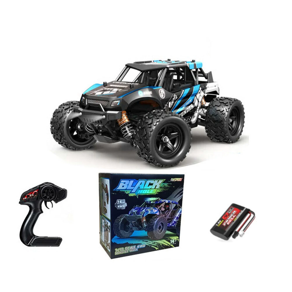HS 18311/18312/18313/18314 RTR 1/18 2.4G 4WD 36km/h RC Car High Speed Off-Road Truck LED Light Full Proportional Vehicles Models Toys — view 7