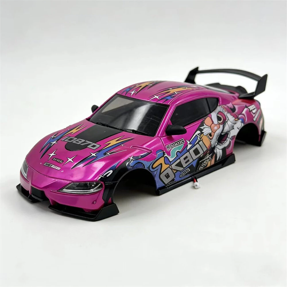 Hstar D24 1/24 Drift RC Car Parts Body Shell with LED Light On-Road Racing Vehicles Models Spare Replacement Accessories — view 11