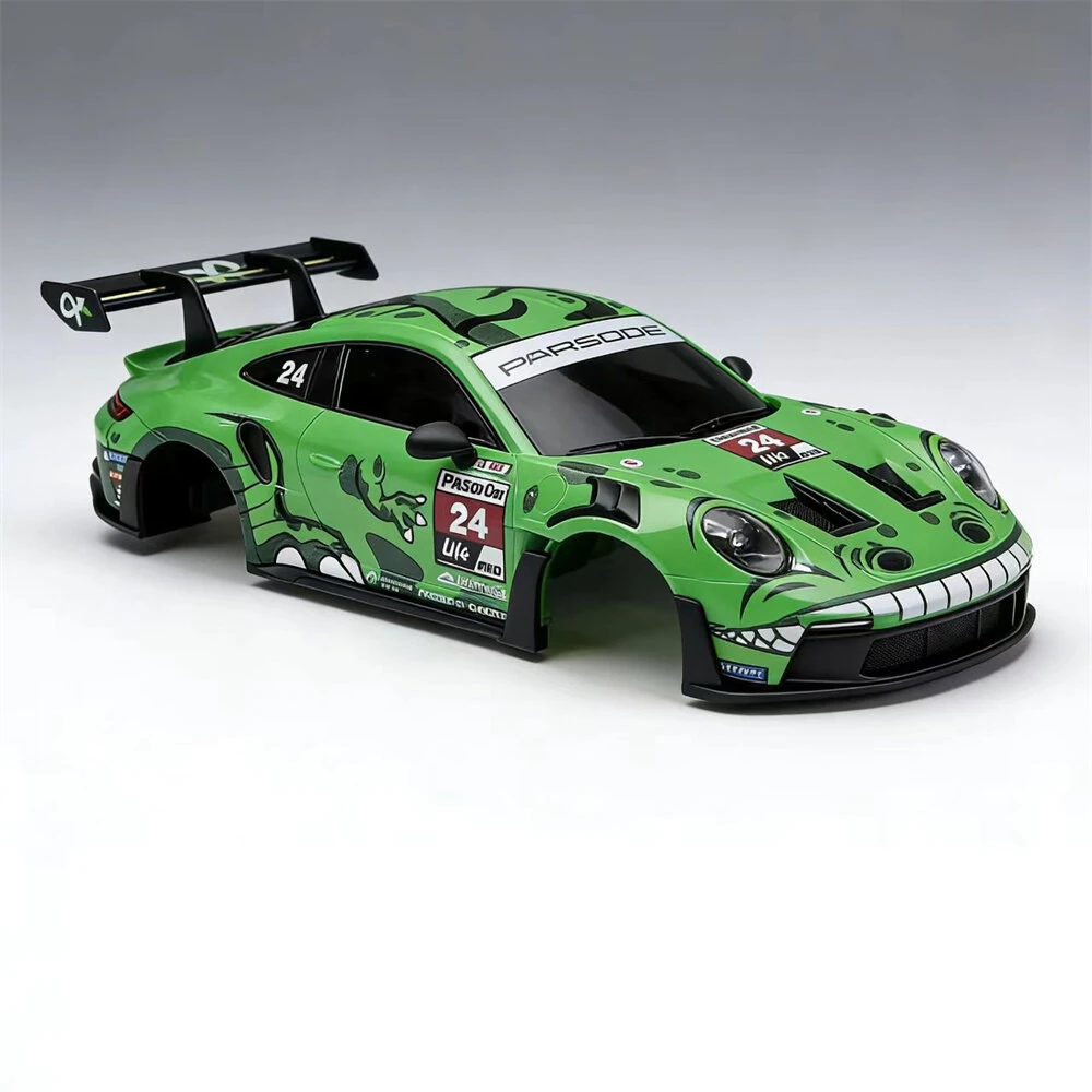 Hstar D24 1/24 Drift RC Car Parts Body Shell with LED Light On-Road Racing Vehicles Models Spare Replacement Accessories — view 4