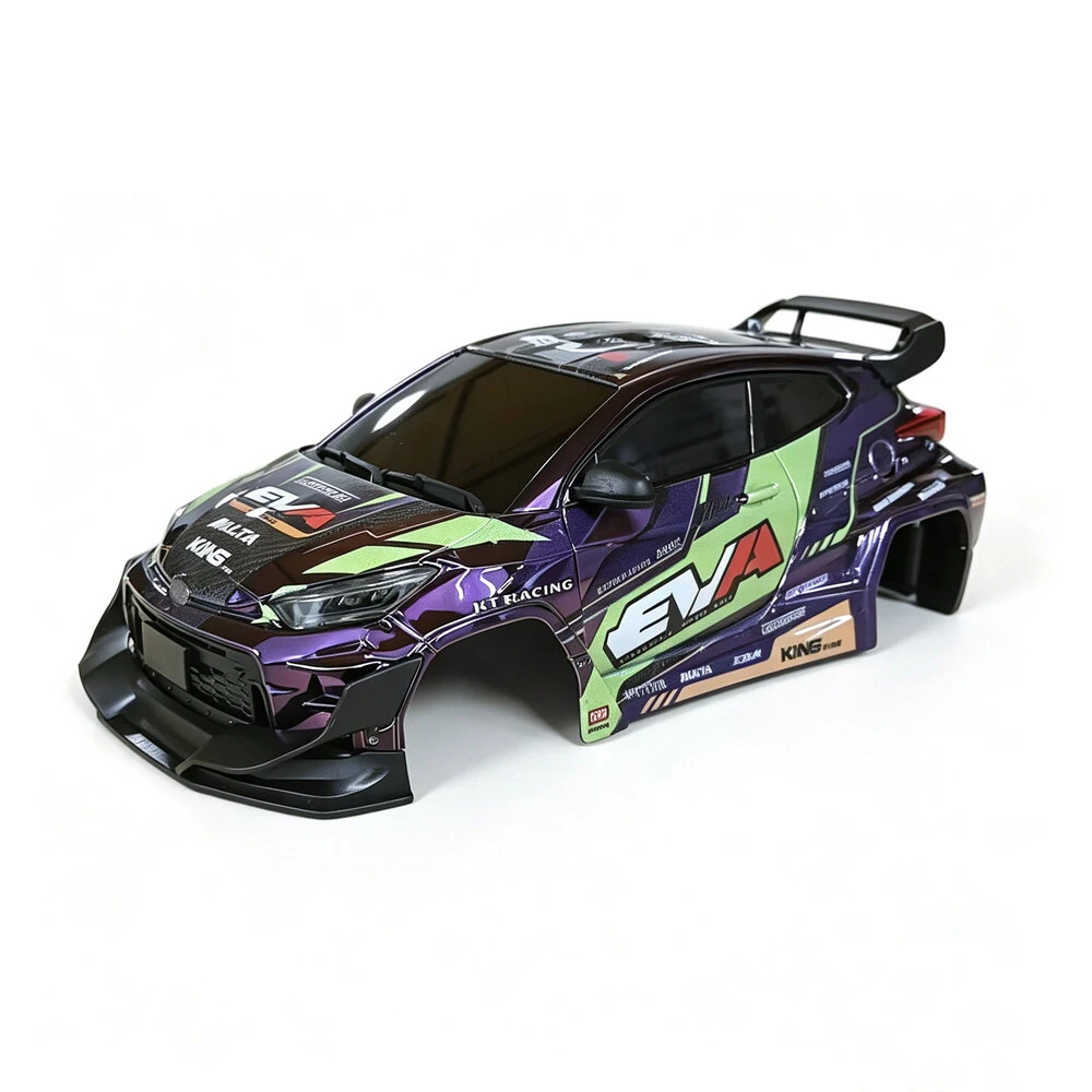 Hstar D24 1/24 Drift RC Car Parts Body Shell with LED Light On-Road Racing Vehicles Models Spare Replacement Accessories — view 5