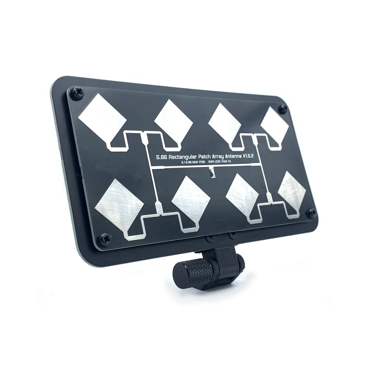 HT1727 5.8GHz 17dBi High Gain Directional Patch Antenna SMA-K Flat Panel Antenna 5.7-5.9GHz FPV Bridge Connection Antenna — view 2