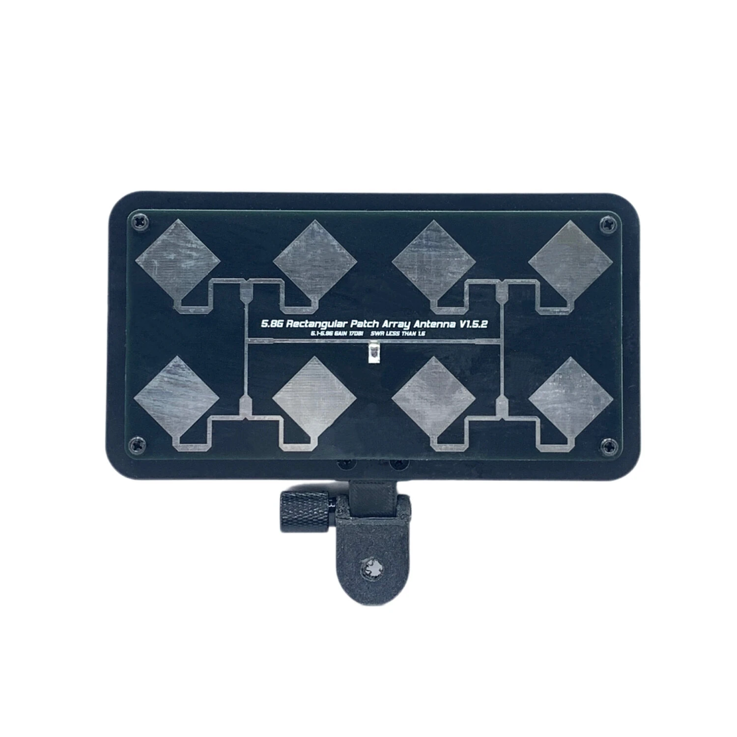HT1727 5.8GHz 17dBi High Gain Directional Patch Antenna SMA-K Flat Panel Antenna 5.7-5.9GHz FPV Bridge Connection Antenna — view 3