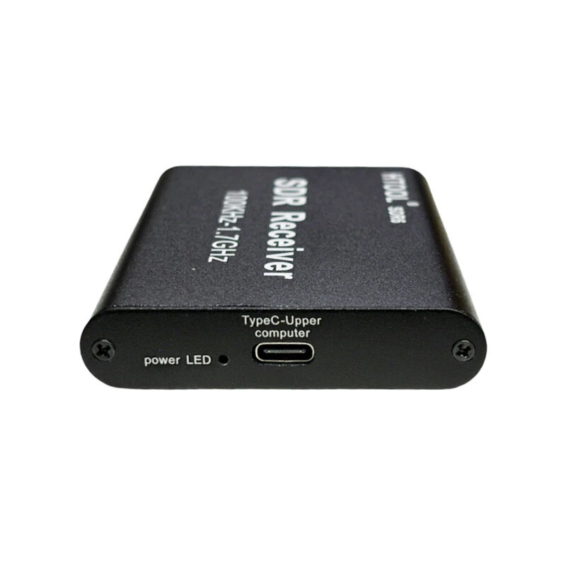 HTOOL SDR6 SDR Receiver 100KHz-1.7GHz Direct Sampling USB-C Aviation Shortwave FM Radio — view 4