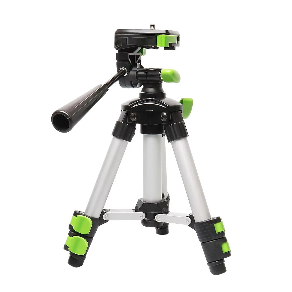 Huepar TPD05A Adjustable Tripod for Laser Level Camera 19.7-Inch Lightweight Aluminum Stand with 3-Way Pan Head 1/4"-20 Mount — view 10