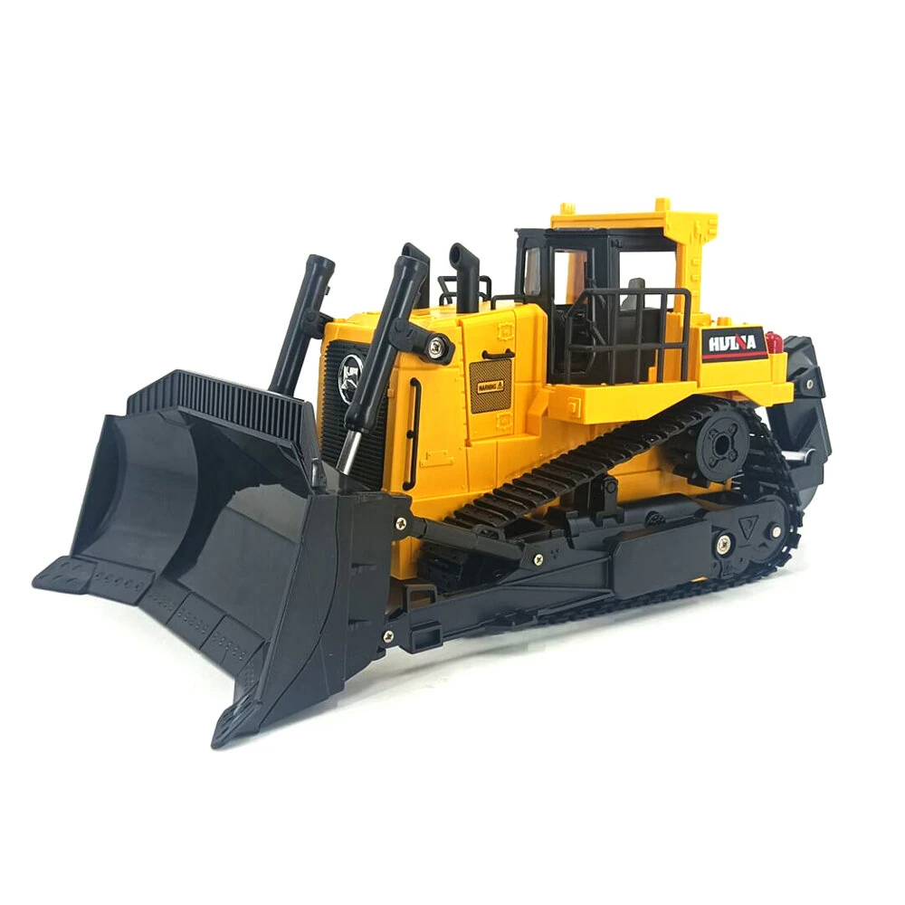 Huina 1554 1/16 11CH RC Bulldozer Car Heavy Duty Bulldozer Kids RC Vehicle Electric Toy Gifts For Kids — image 1