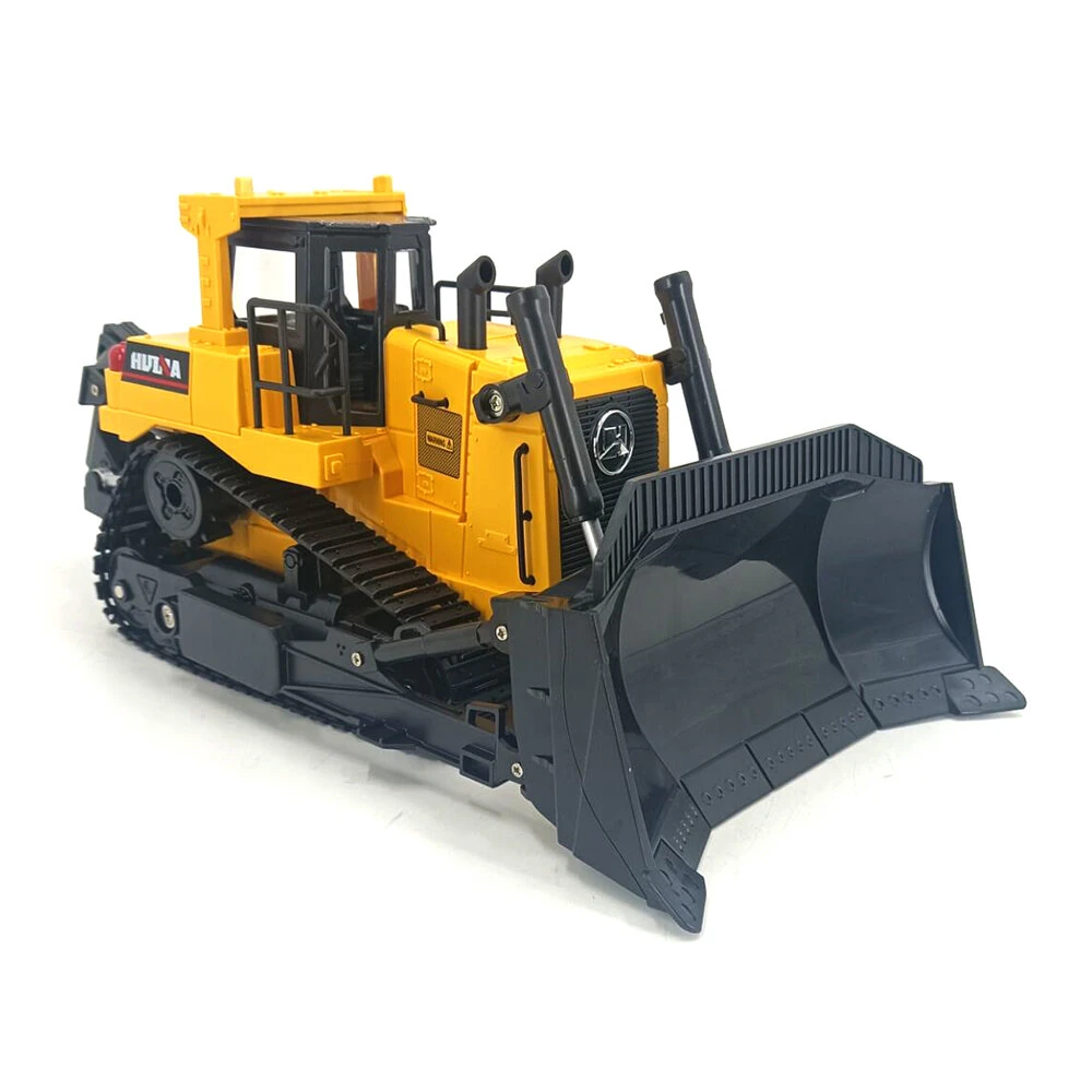 Huina 1554 1/16 11CH RC Bulldozer Car Heavy Duty Bulldozer Kids RC Vehicle Electric Toy Gifts For Kids — view 2
