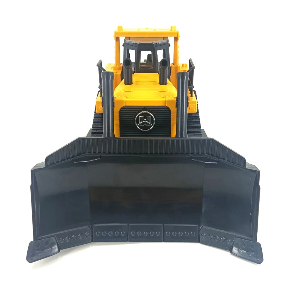 Huina 1554 1/16 11CH RC Bulldozer Car Heavy Duty Bulldozer Kids RC Vehicle Electric Toy Gifts For Kids — view 3