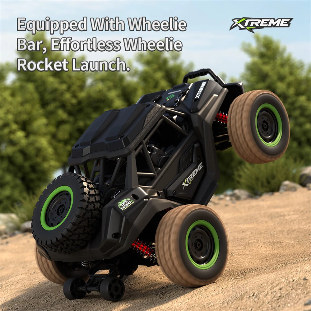 HW HW8816 HW8817 RTR 1/16 2.4G 4WD 35km/h 50km/h Brushed/Brushless RC Car Alloy Shell High Speed LED Light Off-Road Truck All Terrain Full Proportional Vehicles Models Toys — view 10