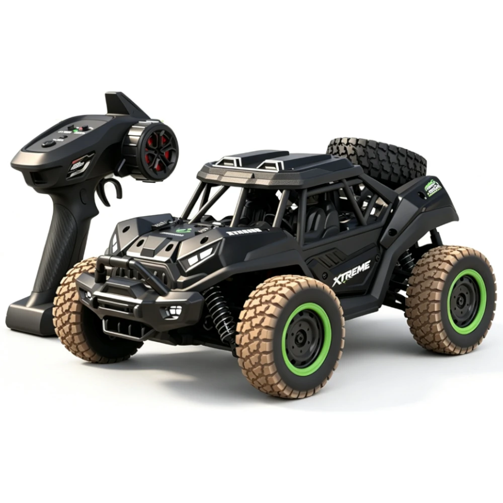 HW HW8816 HW8817 RTR 1/16 2.4G 4WD 35km/h 50km/h Brushed/Brushless RC Car Alloy Shell High Speed LED Light Off-Road Truck All Terrain Full Proportional Vehicles Models Toys — view 2