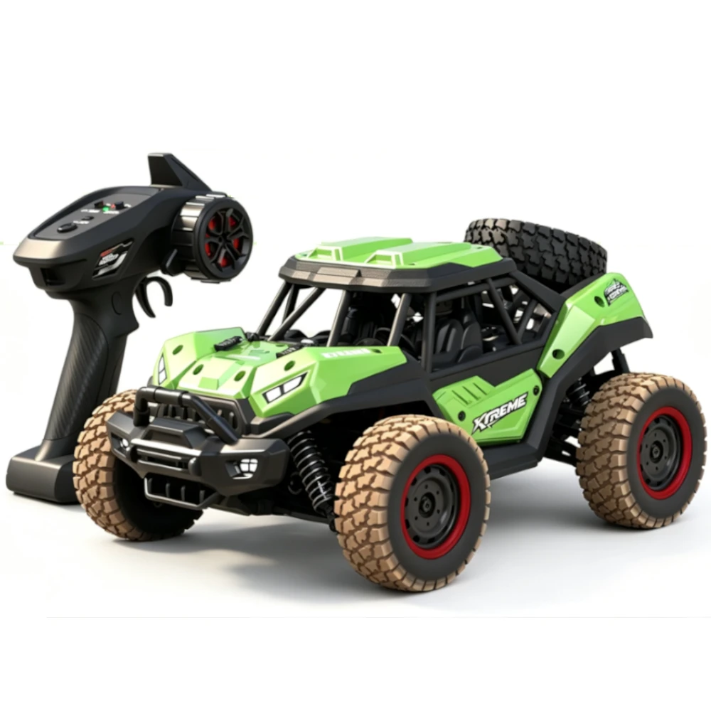 HW HW8816 HW8817 RTR 1/16 2.4G 4WD 35km/h 50km/h Brushed/Brushless RC Car Alloy Shell High Speed LED Light Off-Road Truck All Terrain Full Proportional Vehicles Models Toys — view 3
