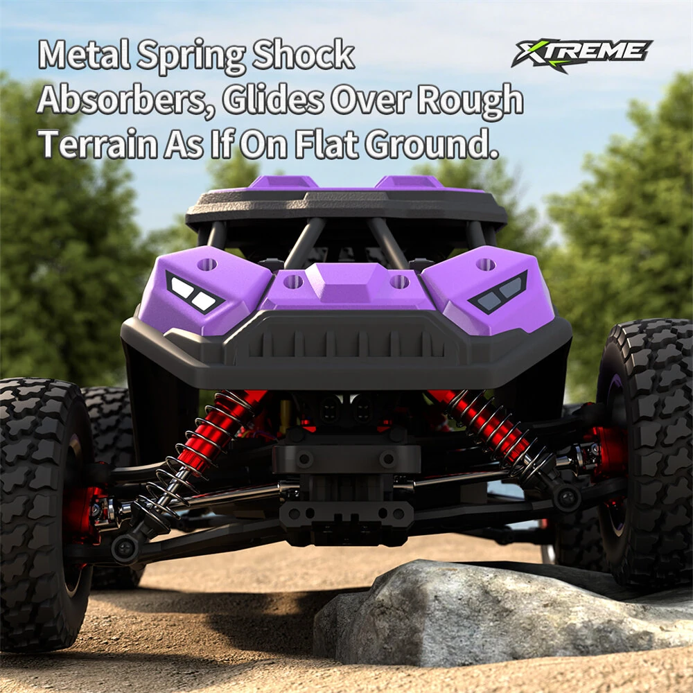 HW HW8816 HW8817 RTR 1/16 2.4G 4WD 35km/h 50km/h Brushed/Brushless RC Car Alloy Shell High Speed LED Light Off-Road Truck All Terrain Full Proportional Vehicles Models Toys — view 8