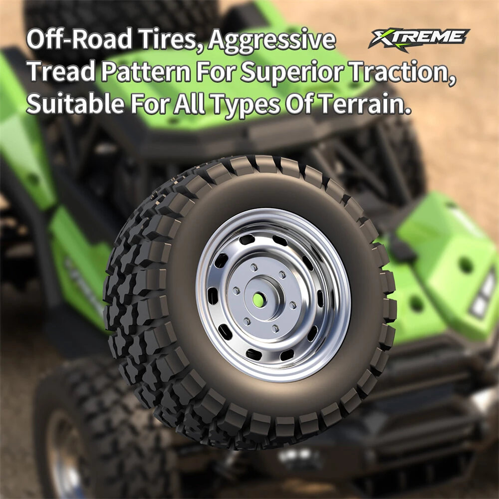 HW HW8816 HW8817 RTR 1/16 2.4G 4WD 35km/h 50km/h Brushed/Brushless RC Car Alloy Shell High Speed LED Light Off-Road Truck All Terrain Full Proportional Vehicles Models Toys — view 9