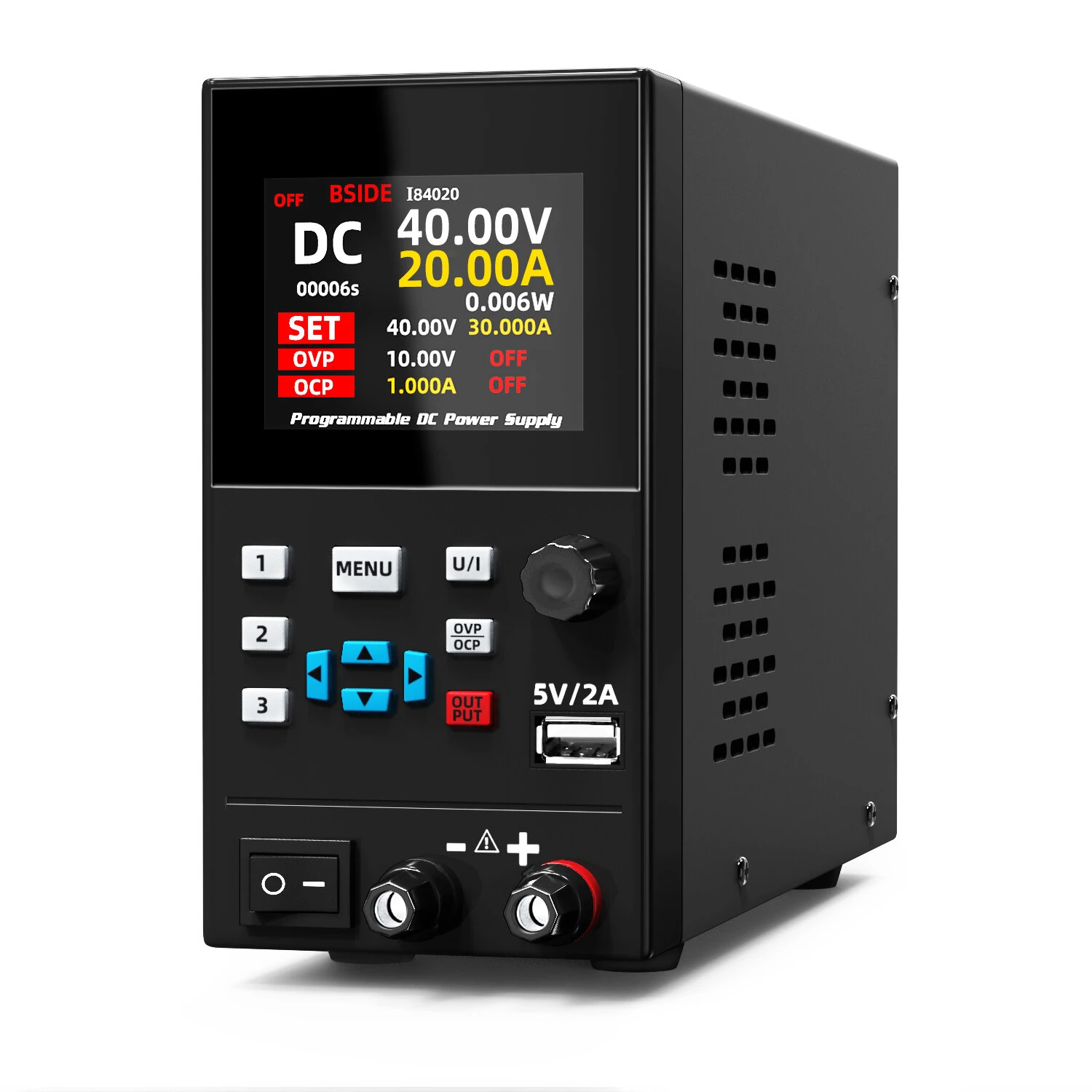 I8 Series 305/3010/4020 Programmable DC Power Supply 0-40V 0-20A 300W USB Port Over Voltage Protection Adjustable Voltage Current — view 11