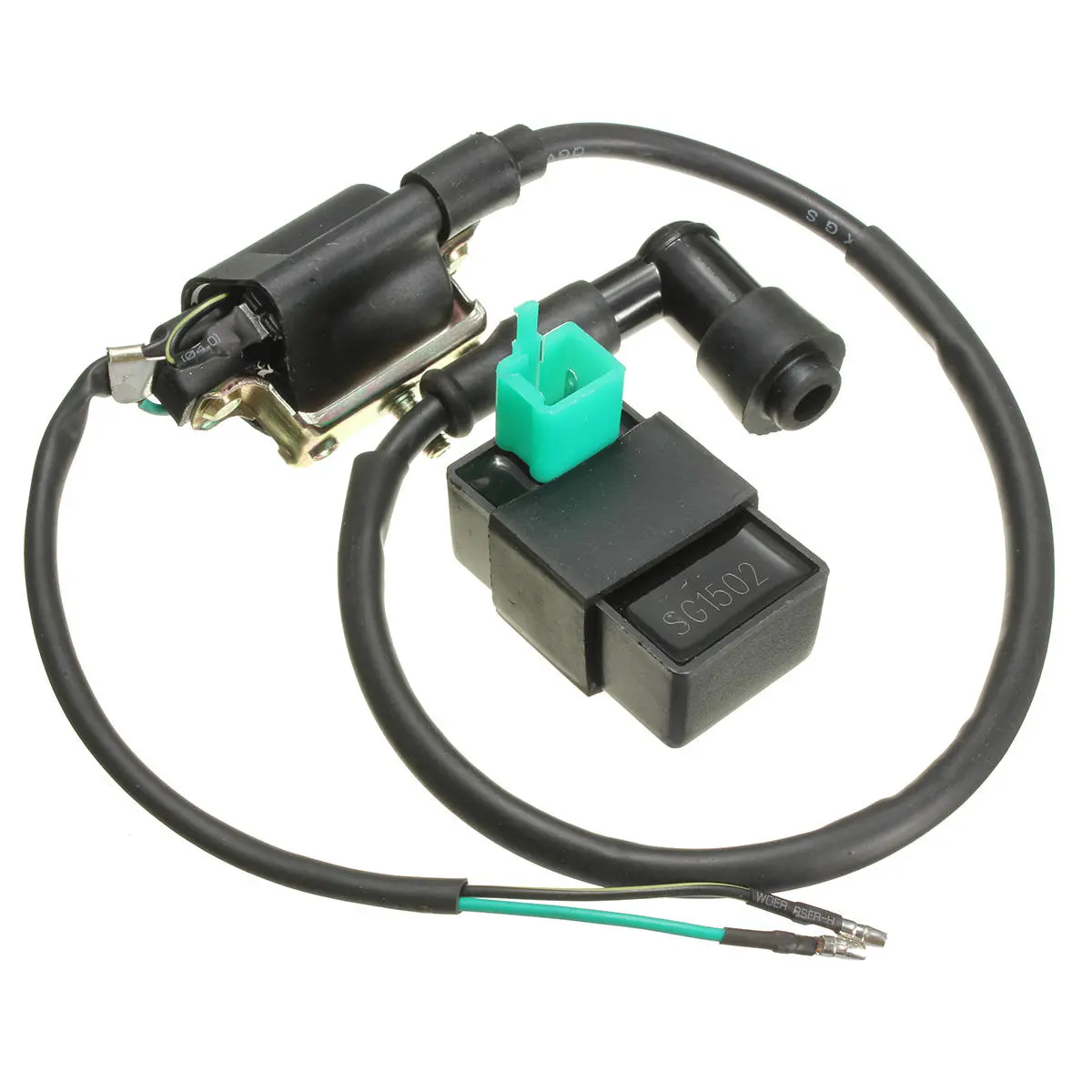Ignition Coil & CDI ATV Box Dirt Bike gokart moped 50 70 90 110 125cc — view 2