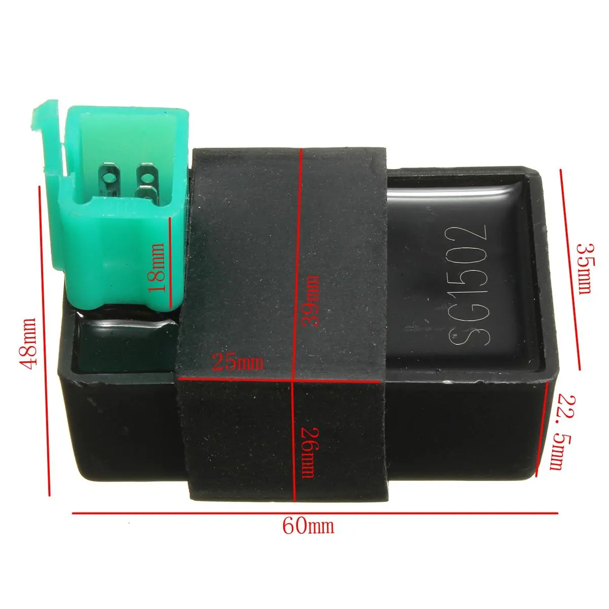 Ignition Coil & CDI ATV Box Dirt Bike gokart moped 50 70 90 110 125cc — view 9