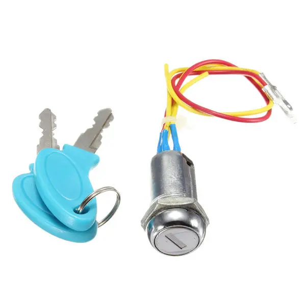 Ignition Switch Keys Lock for Motorcycle Electric Scooters Bike — view 2
