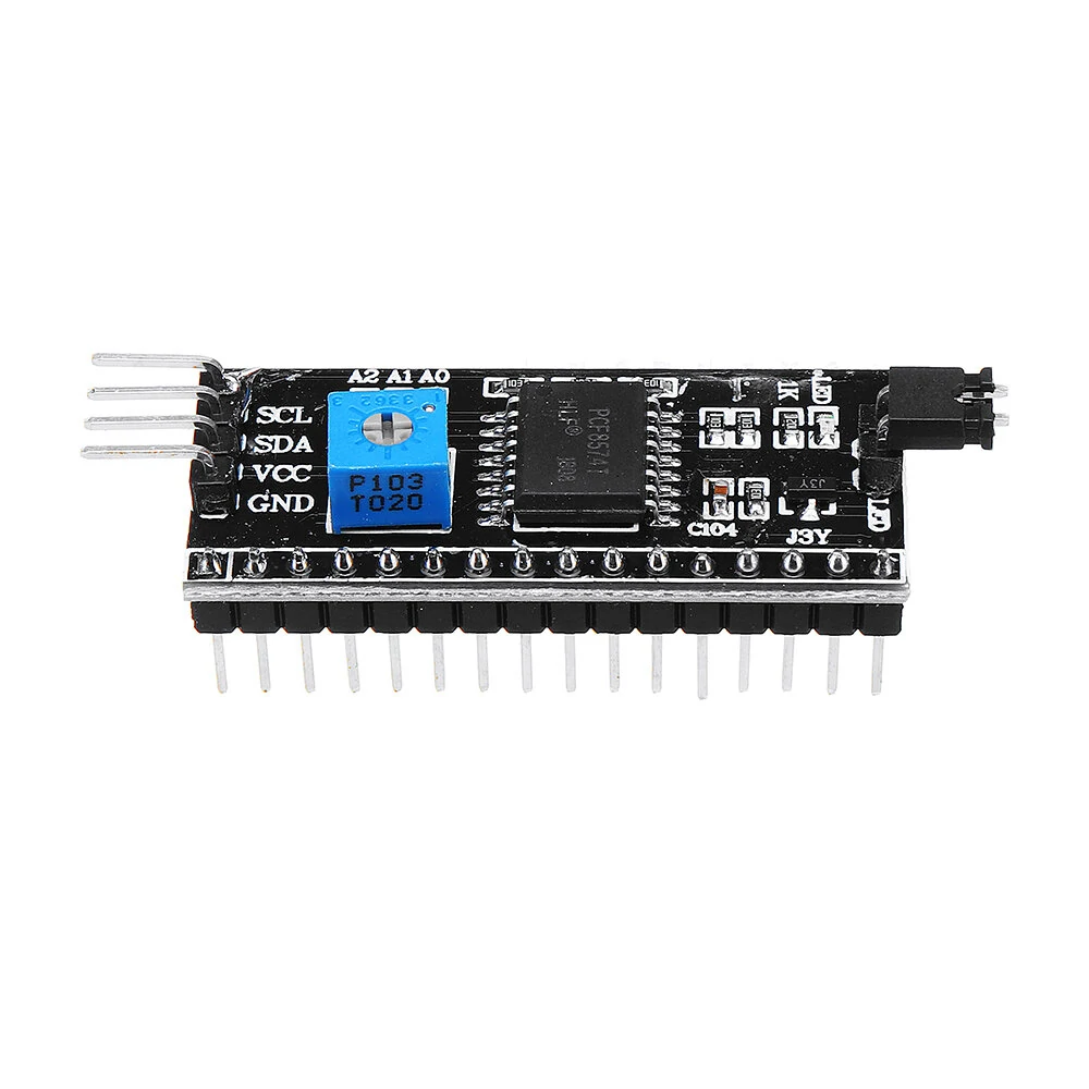IIC I2C TWI SP Serial Interface Port Module 5V 1602 LCD Adapter Geekcreit for Arduino - products that work with official Arduino boards — view 4