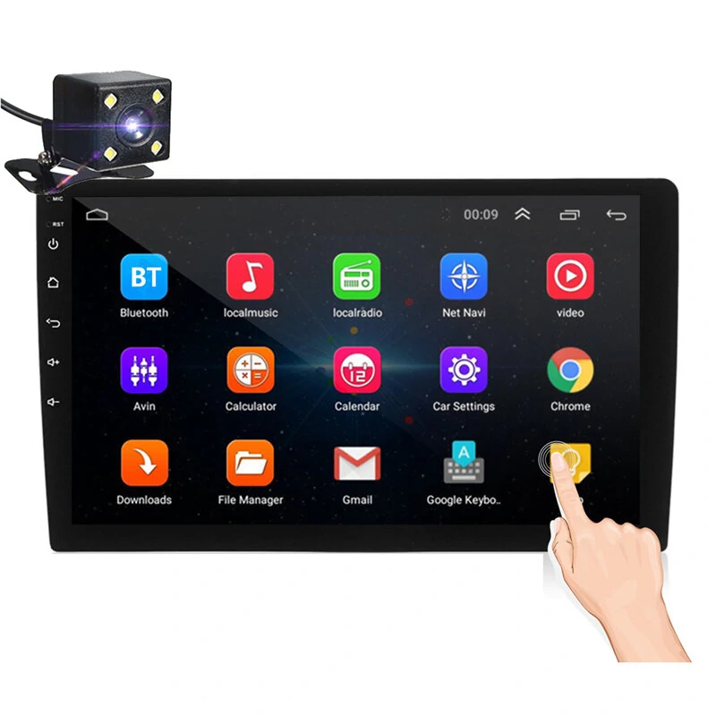 IMars 10.1 Inch 2Din for Android 10.0 Car Stereo Radio 2+32G IPS 2.5D Touch Screen MP5 Player GPS WIFI FM with Backup Camera — iMars