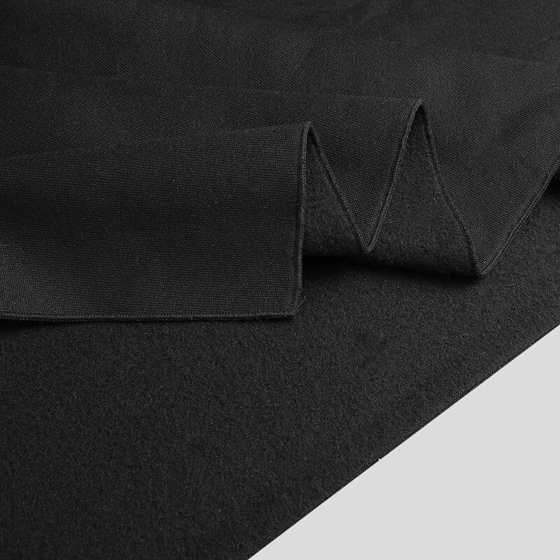 INCERUN Autumn Winter New Men's Loose Black Coats Stylish Irregular Hooded Cloak FashionLong Sleeve Trench Outwear Jackets S-5XL — view 8