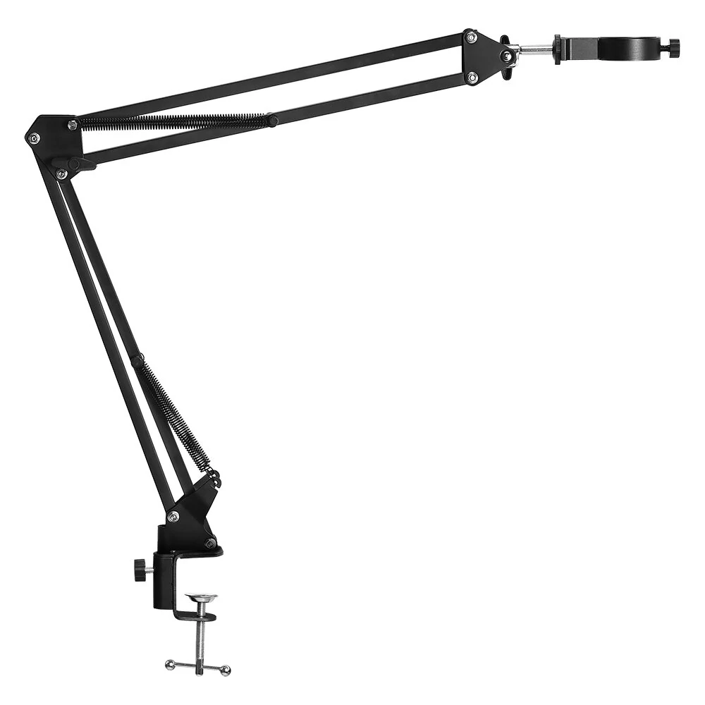 Industrial Microscope Camera Bracket Adjustable 360° Rotation Monocular Design High Quality Metal Load Capacity 3.5 IBS Compatible with 42mm and 50mm Lenses Ideal for Industrial Visual Inspection Applications — view 2