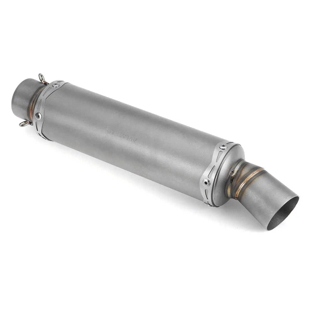 Inlet 36-51mm Motorcycle Modified Exhaust Tail Tip Pipe Muffler Stainless Steel — view 4
