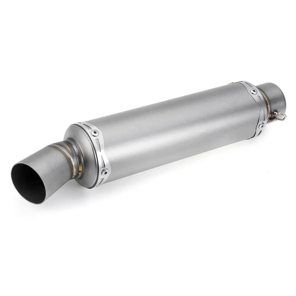 Inlet 36-51mm Motorcycle Modified Exhaust Tail Tip Pipe Muffler Stainless Steel — view 6