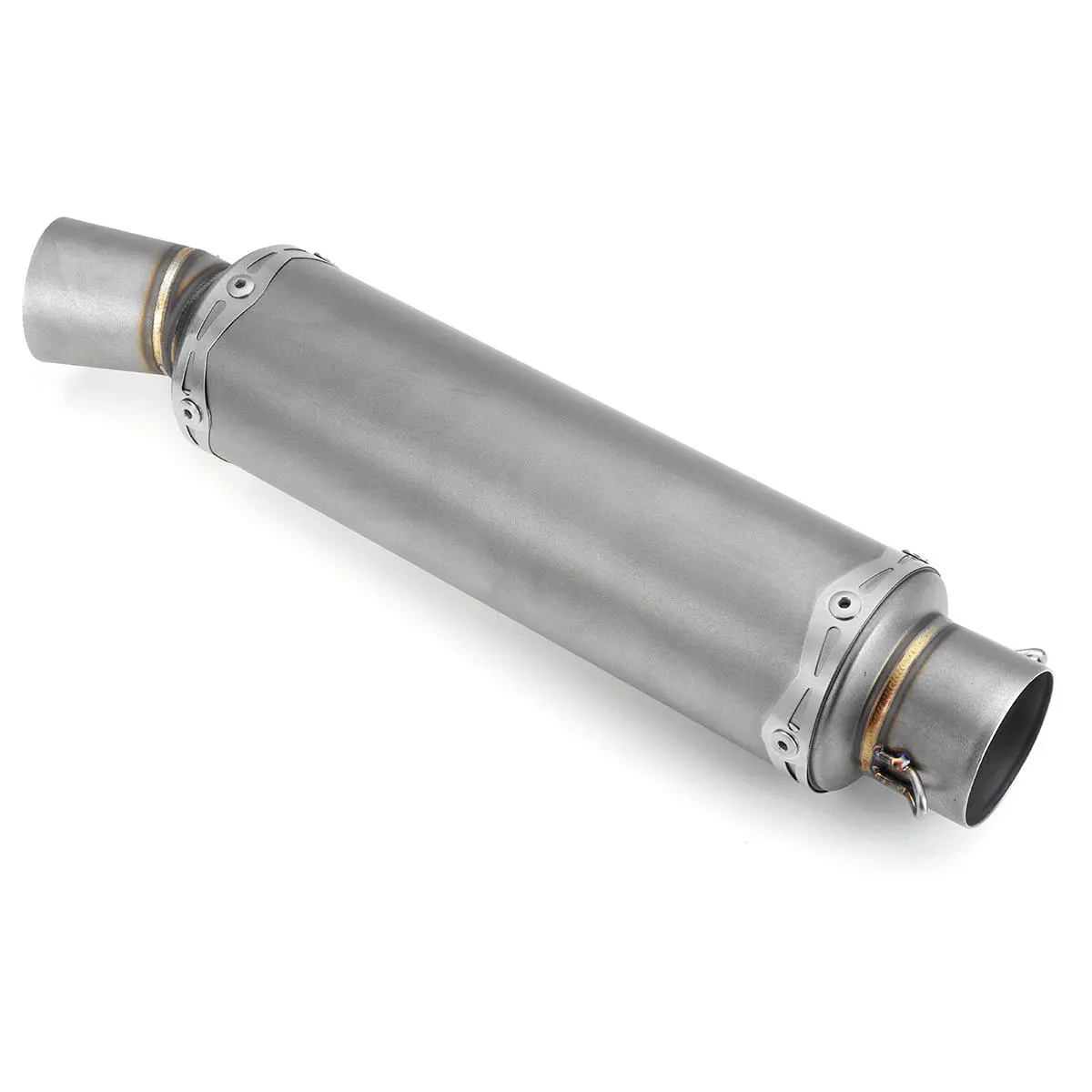 Inlet 36-51mm Motorcycle Modified Exhaust Tail Tip Pipe Muffler Stainless Steel — view 8