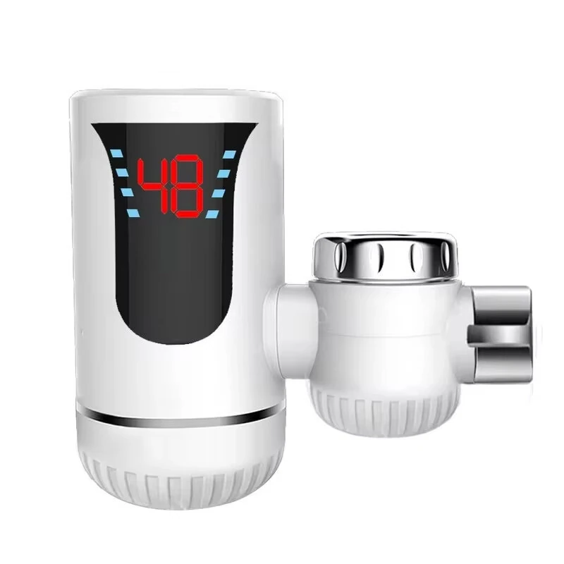 Instant Electric Water Heater Tap 3000W 220V IPX4 Waterproof Rapid Heating Easy Installation for Kitchen and Bathroom — view 2