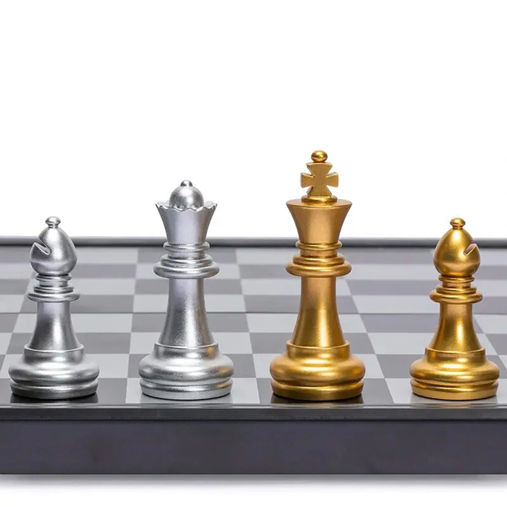 International Chess Magnetic Fold Plate Plus Set Student Training Adult Kids Book Jumping Toy Set — view 4