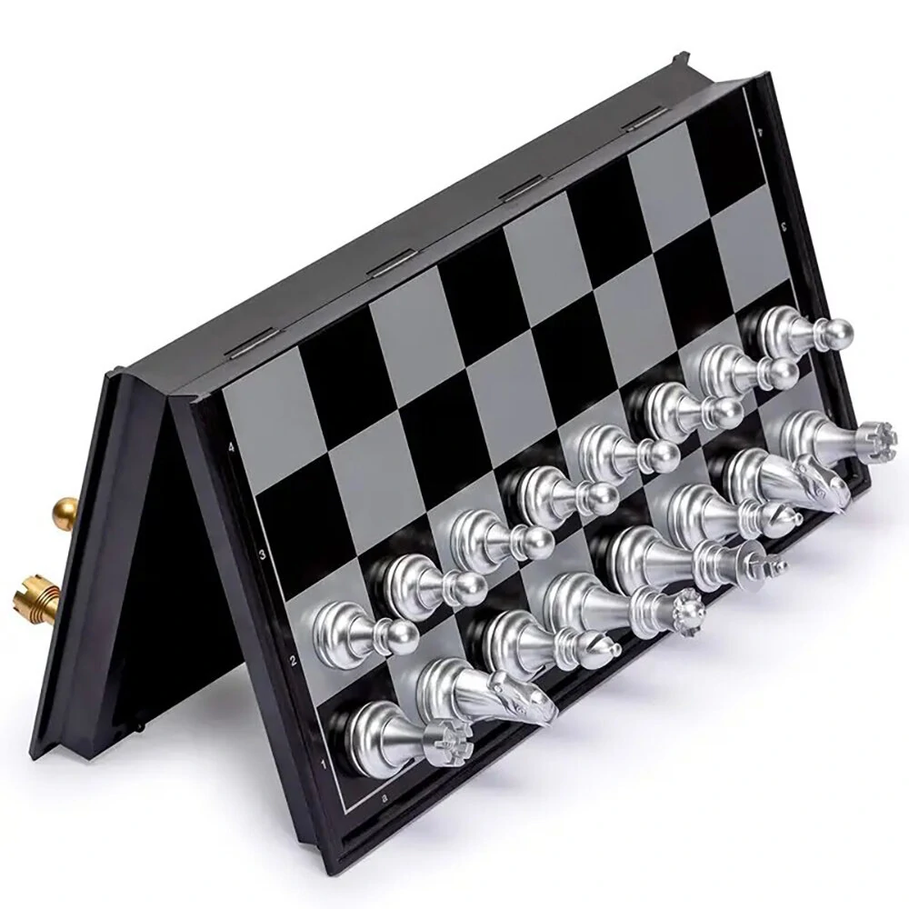 International Chess Magnetic Fold Plate Plus Set Student Training Adult Kids Book Jumping Toy Set — view 5