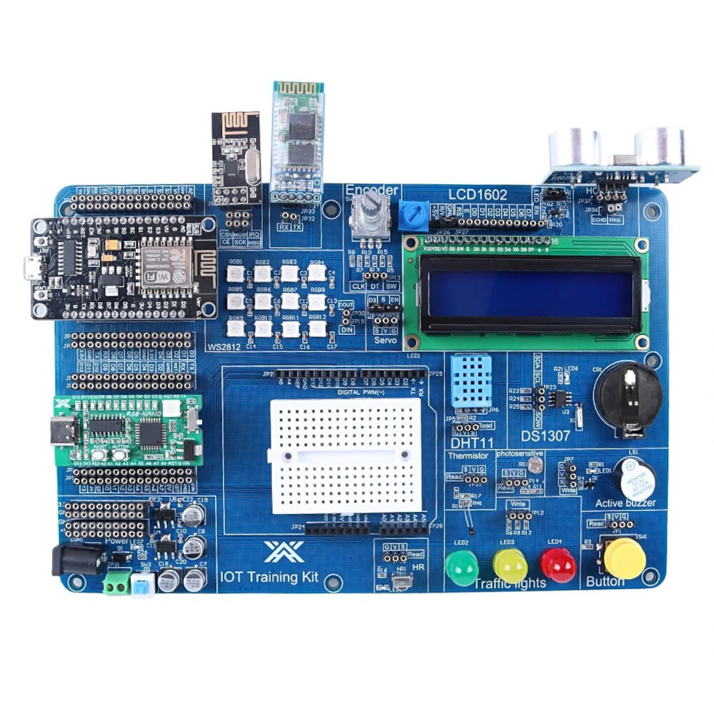 IOT Training Kit for Arduino Project ESP8266 Sensors Development Board DIY Educational Electronics Starter Kit — view 3