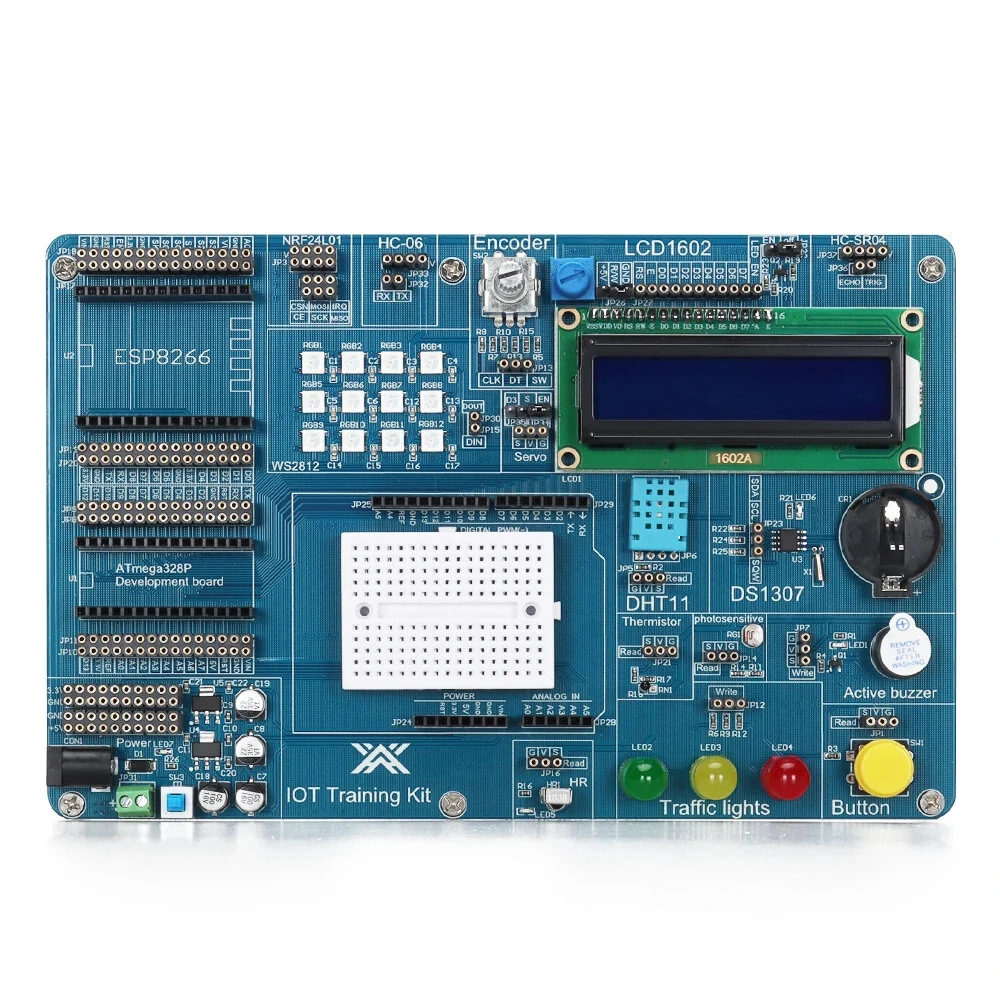 IOT Training Kit for Arduino Project ESP8266 Sensors Development Board DIY Educational Electronics Starter Kit — view 5