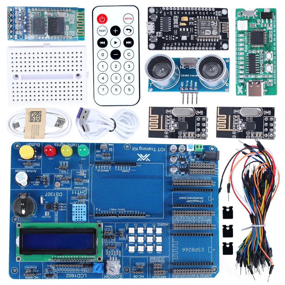 IOT Training Kit for Arduino Project ESP8266 Sensors Development Board DIY Educational Electronics Starter Kit — view 8