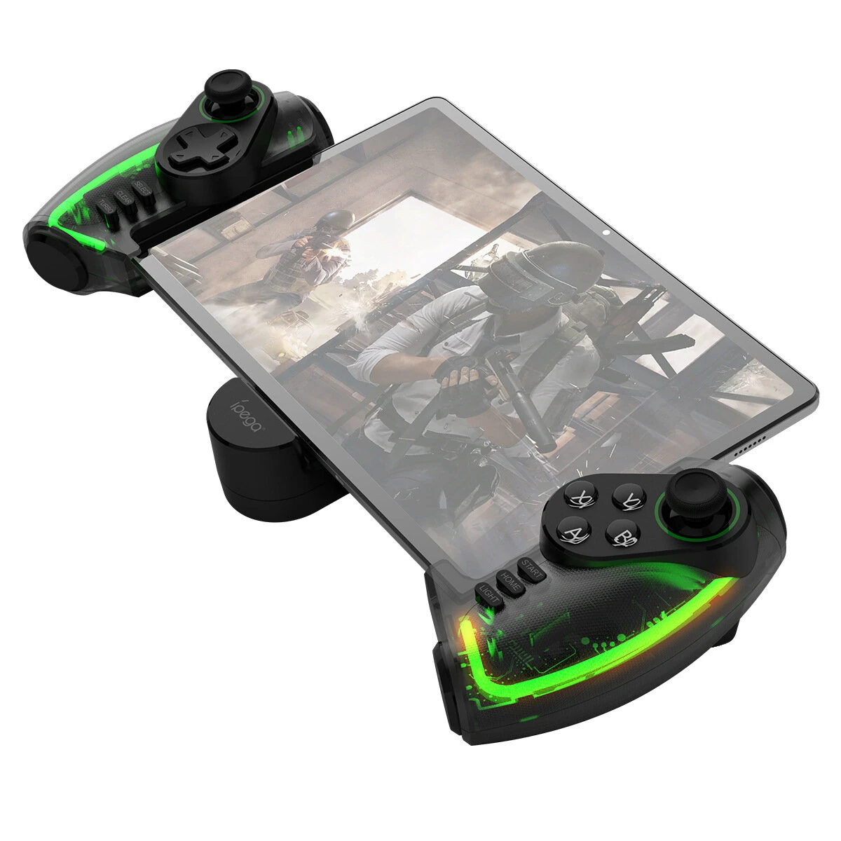 Ipega PG-9777S Hall Joystick bluetooth Telescopic Game Controller with RGB Light Dual Motor Vibration for Android iOS Switch PC PS3 Tablet Phone Wireless Gampad — view 4