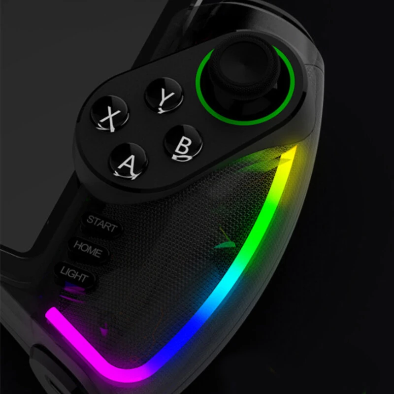 Ipega PG-9777S Hall Joystick bluetooth Telescopic Game Controller with RGB Light Dual Motor Vibration for Android iOS Switch PC PS3 Tablet Phone Wireless Gampad — view 5