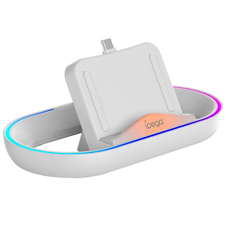 IPEGA PG-P5P02 Charger Dock Station with RGB Light for PS5 Portal Handheld Game Console Stand Holder — view 4