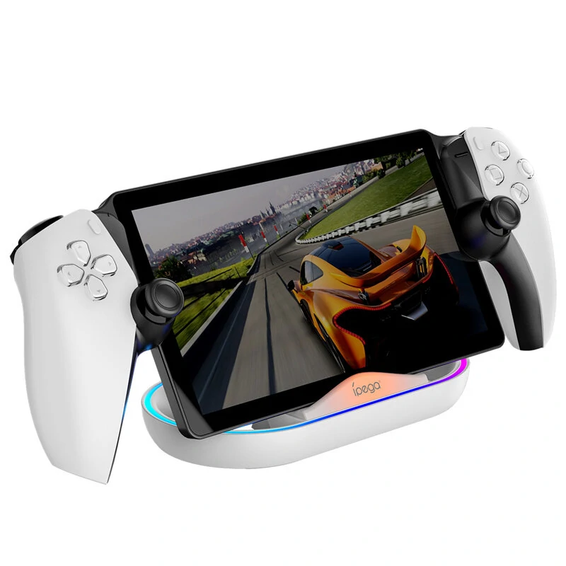 IPEGA PG-P5P02 Charger Dock Station with RGB Light for PS5 Portal Handheld Game Console Stand Holder — view 6
