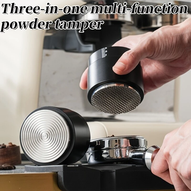 IPRee 2-in-1 Espresso Machine Set 304 Stainless Steel Premium Coffee Dispenser & Tamper for Home Baristas & Beginners Beginner Coffee Tools — view 3
