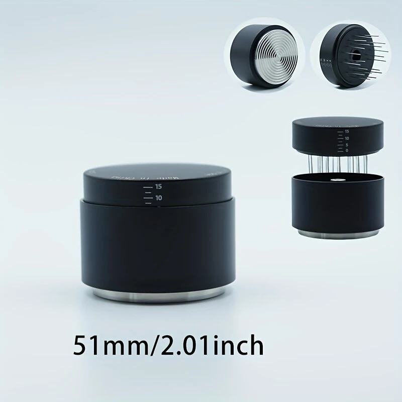 IPRee 2-in-1 Espresso Machine Set 304 Stainless Steel Premium Coffee Dispenser & Tamper for Home Baristas & Beginners Beginner Coffee Tools — view 6