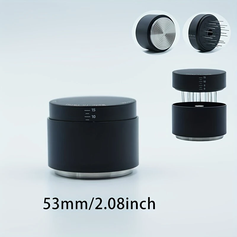 IPRee 2-in-1 Espresso Machine Set 304 Stainless Steel Premium Coffee Dispenser & Tamper for Home Baristas & Beginners Beginner Coffee Tools — view 7