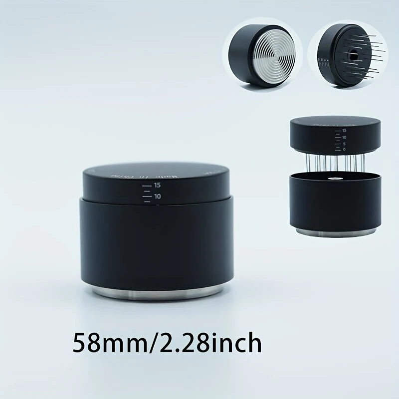 IPRee 2-in-1 Espresso Machine Set 304 Stainless Steel Premium Coffee Dispenser & Tamper for Home Baristas & Beginners Beginner Coffee Tools — view 8