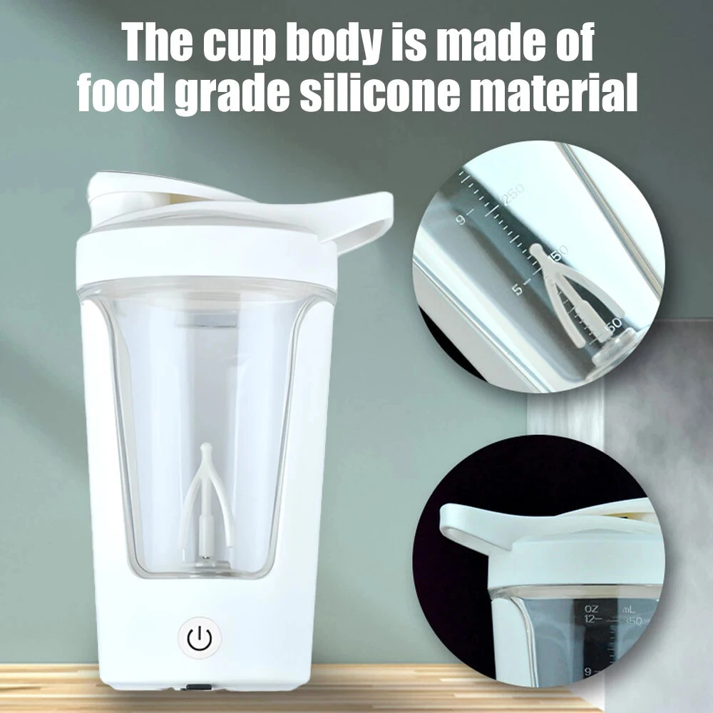 IPRee 450ml Automatic Stirring Coffee Cup Portable Electric Mixing Coffee Mug Rechargeable Coffee Soy Milk Mixer for Travel — view 5