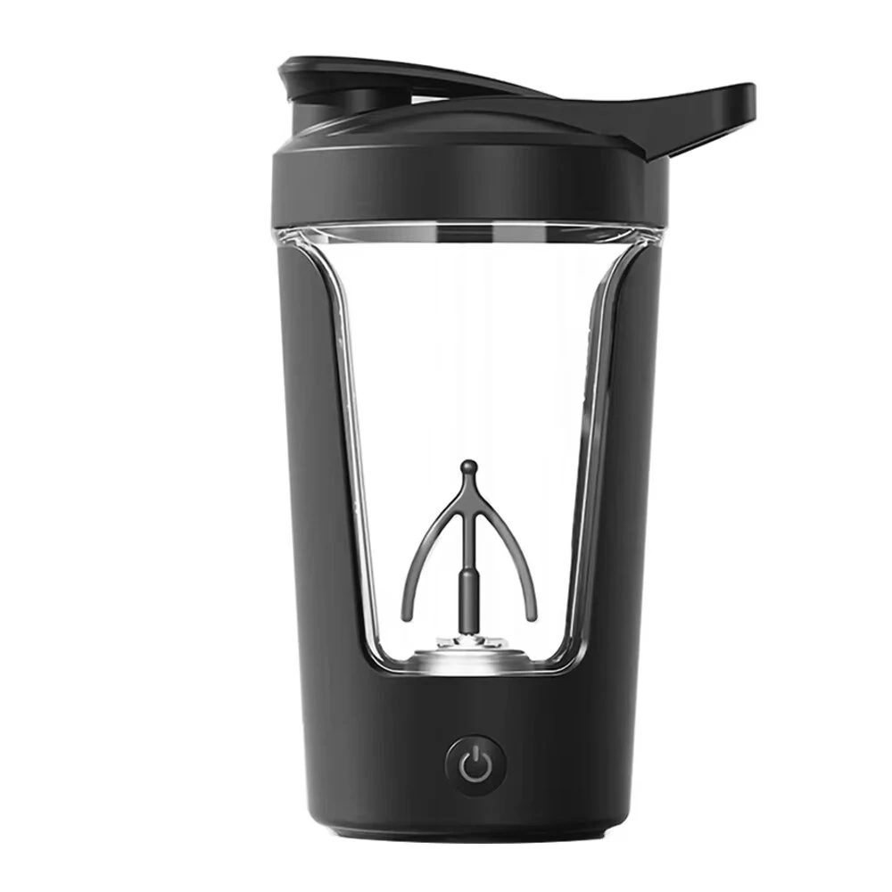 IPRee 450ml Automatic Stirring Coffee Cup Portable Electric Mixing Coffee Mug Rechargeable Coffee Soy Milk Mixer for Travel — view 9