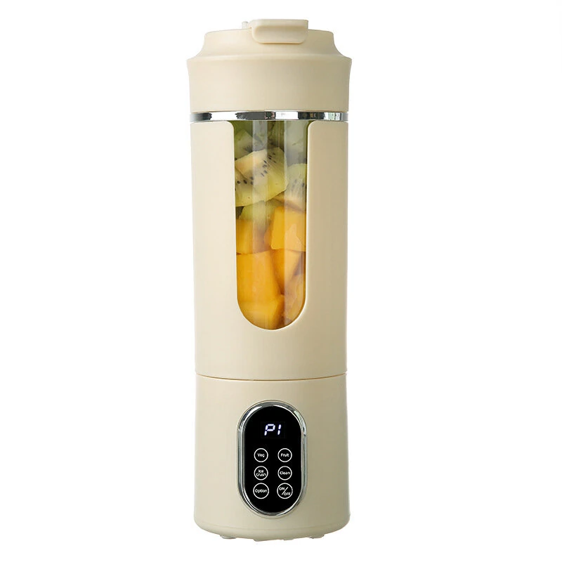 IPRee 530ml Wireless Portable Juicer 1300mAh Dual Battery 12 Blades 4 Speed Type-C Rechargeable Smoothie Blender Self Cleaning for Travel Home Office — image 1