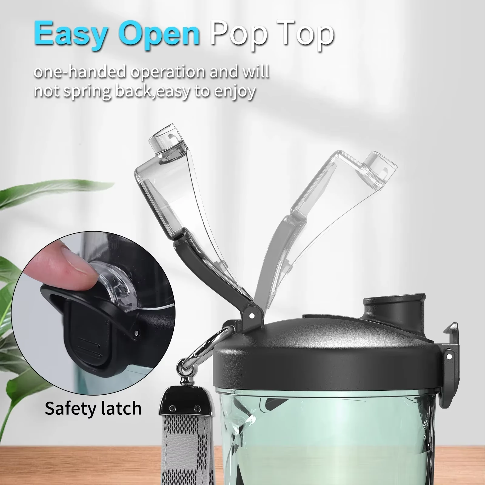 IPRee A8 600ml Portable Blender Electric Juicer USB Rechargeable 304 Stainless Steel Smoothie Maker 2 in 1 Juice Cup for Travel Home Office — view 3