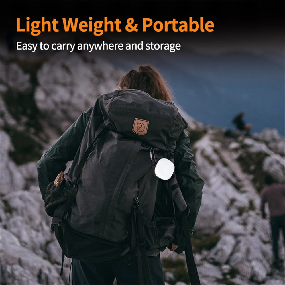 IPRee Mini Camping Light Rechargeable Magnetic Work Lamp with Built-in Lithium Battery, Waterproof Outdoor Repair Lantern Emergency Light — view 4