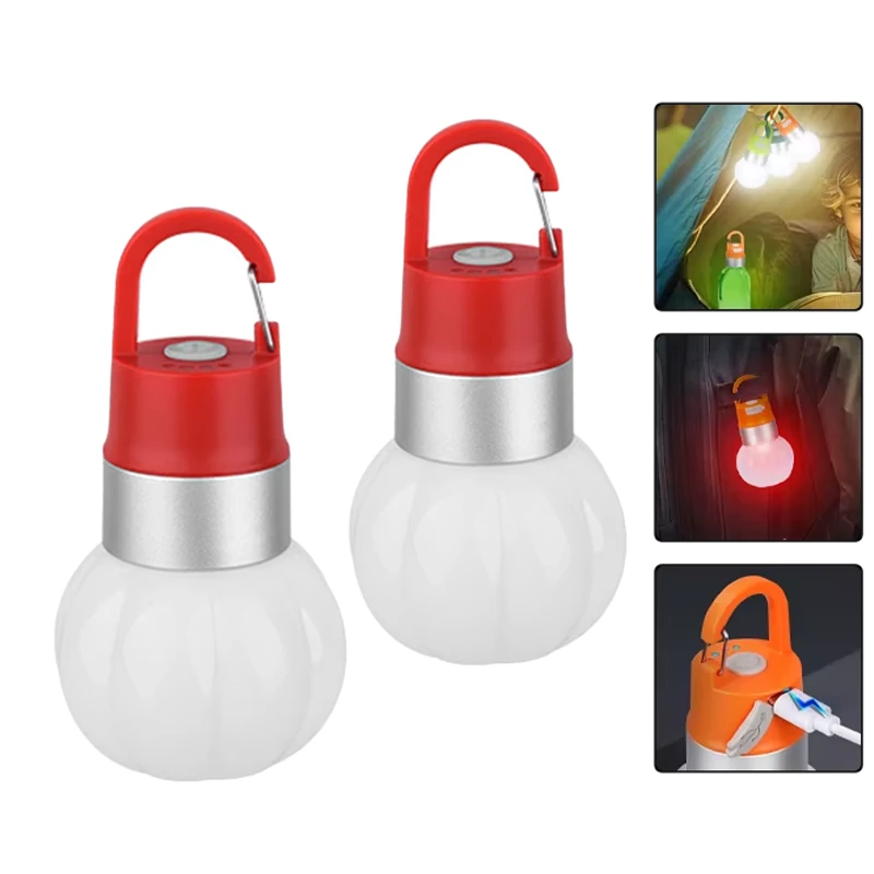 IPRee Multi-Functional Outdoor Camping Atmosphere Light Portable Flashlight with Hook Detachable Bottle Cap Light Emergency Lantern — view 11