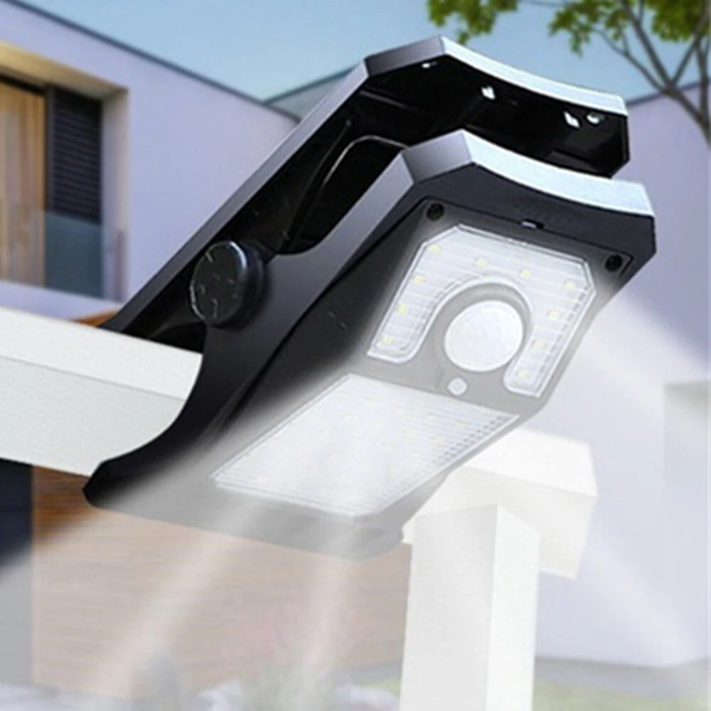 IPRee Multifunctional Solar Clip Light Outdoor Portable Waterproof Sensor Lamp Courtyard Garden Lamp Patio Home Camping Wall Lights — view 2
