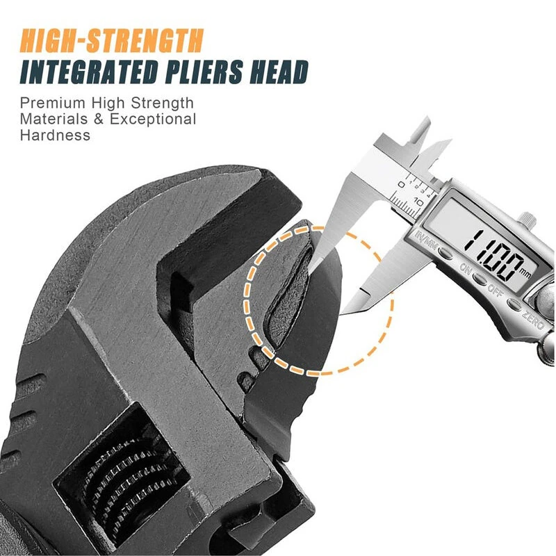 IPRee Outdoor Camping Multifunctional Wrench Pliers Multi-Purpose Adjustable Wrench Folding Saw EDC Wrench Combination Tool — view 6